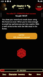 Forgotten: D&D style text RPG Скриншот 4
