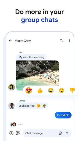 Android Messages ภาพหน้าจอ 1