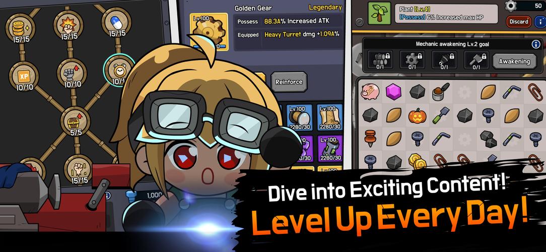 Mechanic Legends : Idle RPG Tangkapan skrin 4