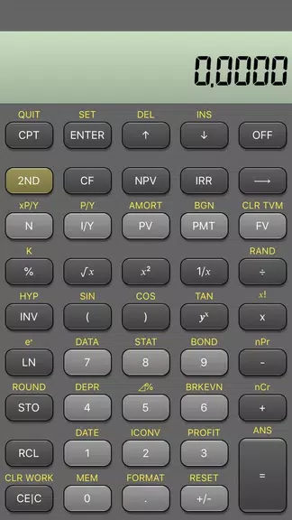 BA Financial Calculator Скриншот 2