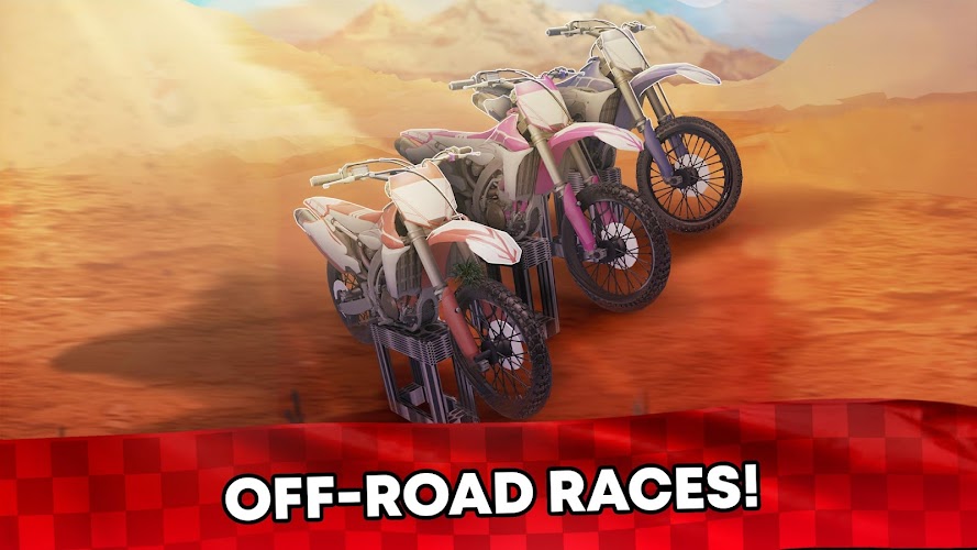 Wild Motor Bike Offroad Racing Скриншот 3
