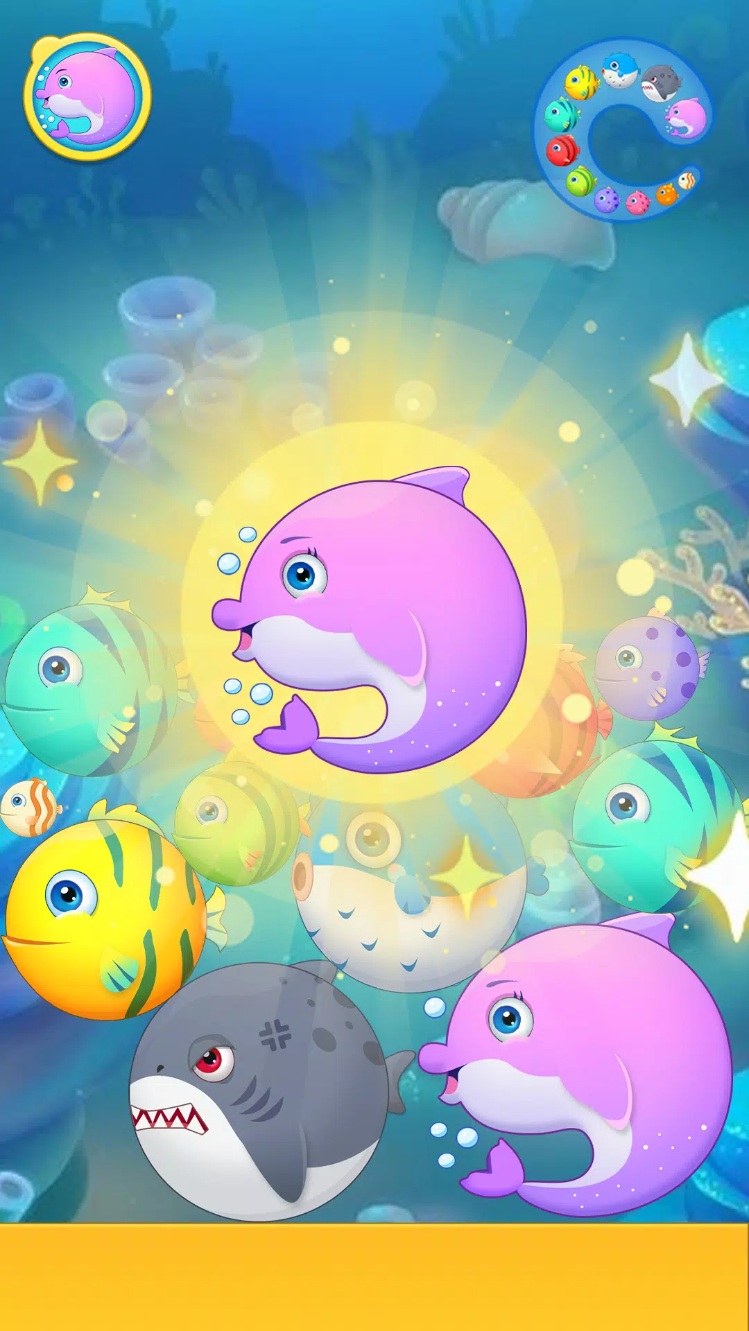 Sea Animals - Merge Game Zrzut ekranu 3