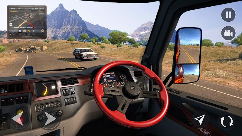 American Truck Driving Games應用截圖第2張