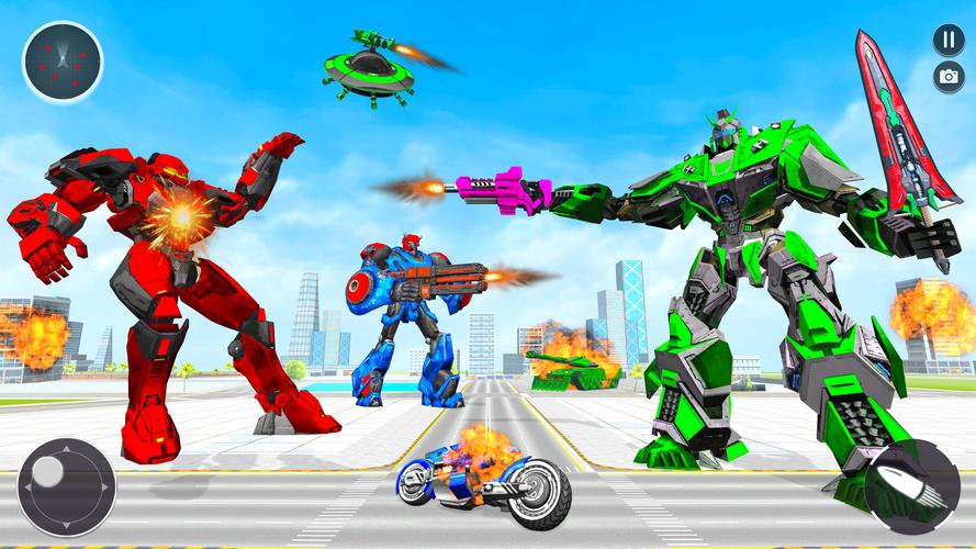 Mech Robot Transforming Game Screenshot 3
