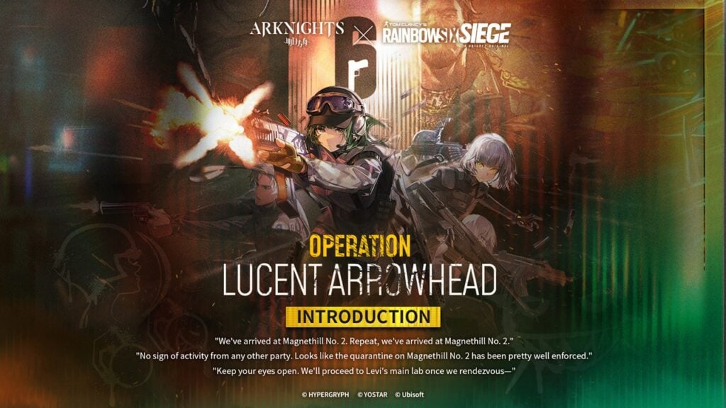 Arknights x Rainbow Anim: Lucent Arrowhead Crossover Live