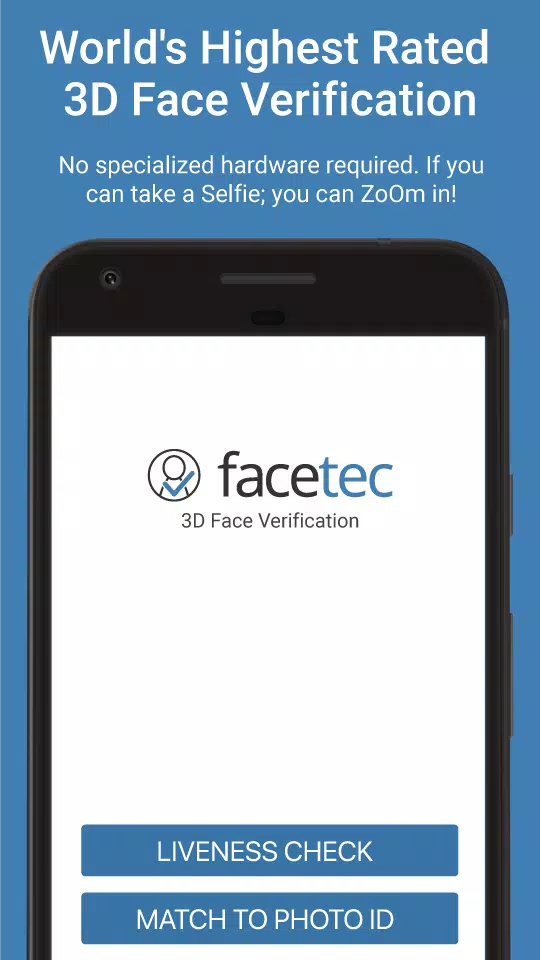 FaceTec Demo Скриншот 1
