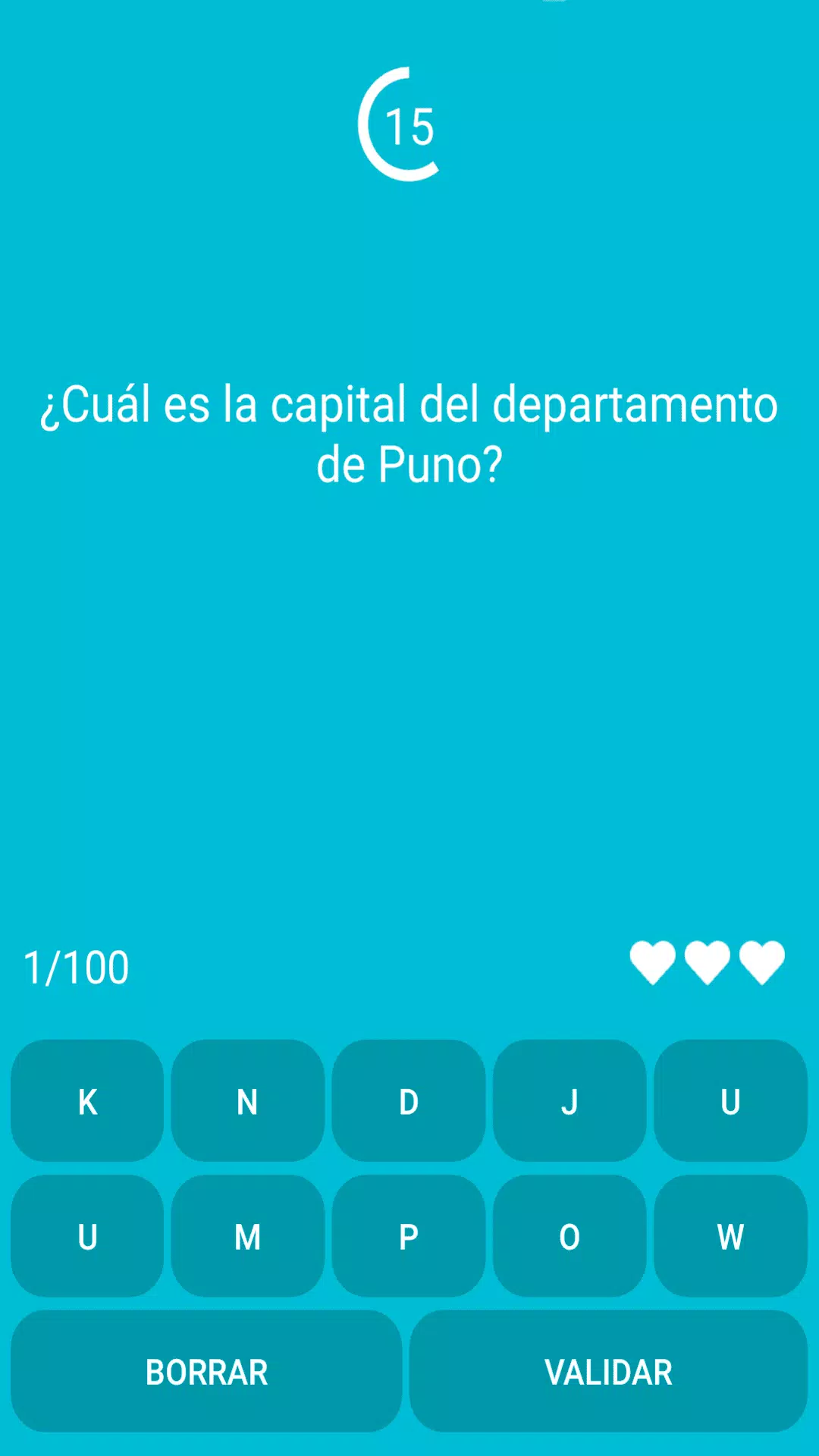 Test: ¿Cuánto sabes de Perú? Capture d'écran 3