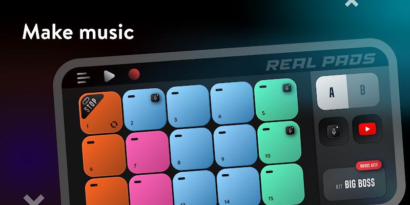 Real Pads: DJ electro drums Captura de pantalla 3