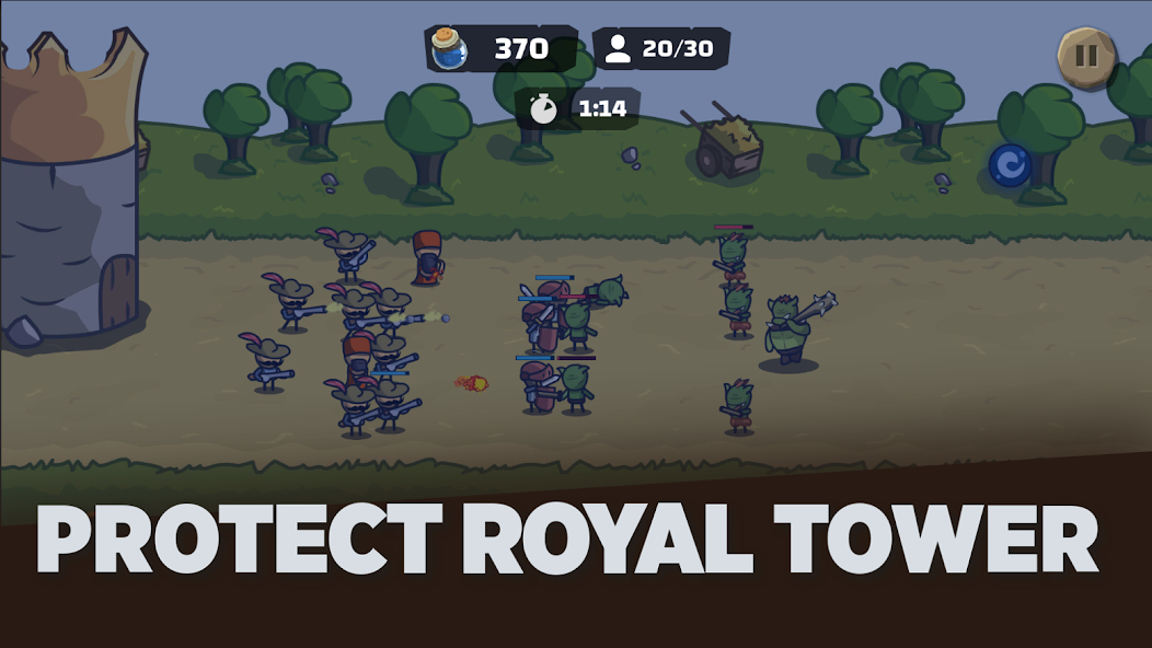 Tower Royale: Stick War Online应用截图第2张