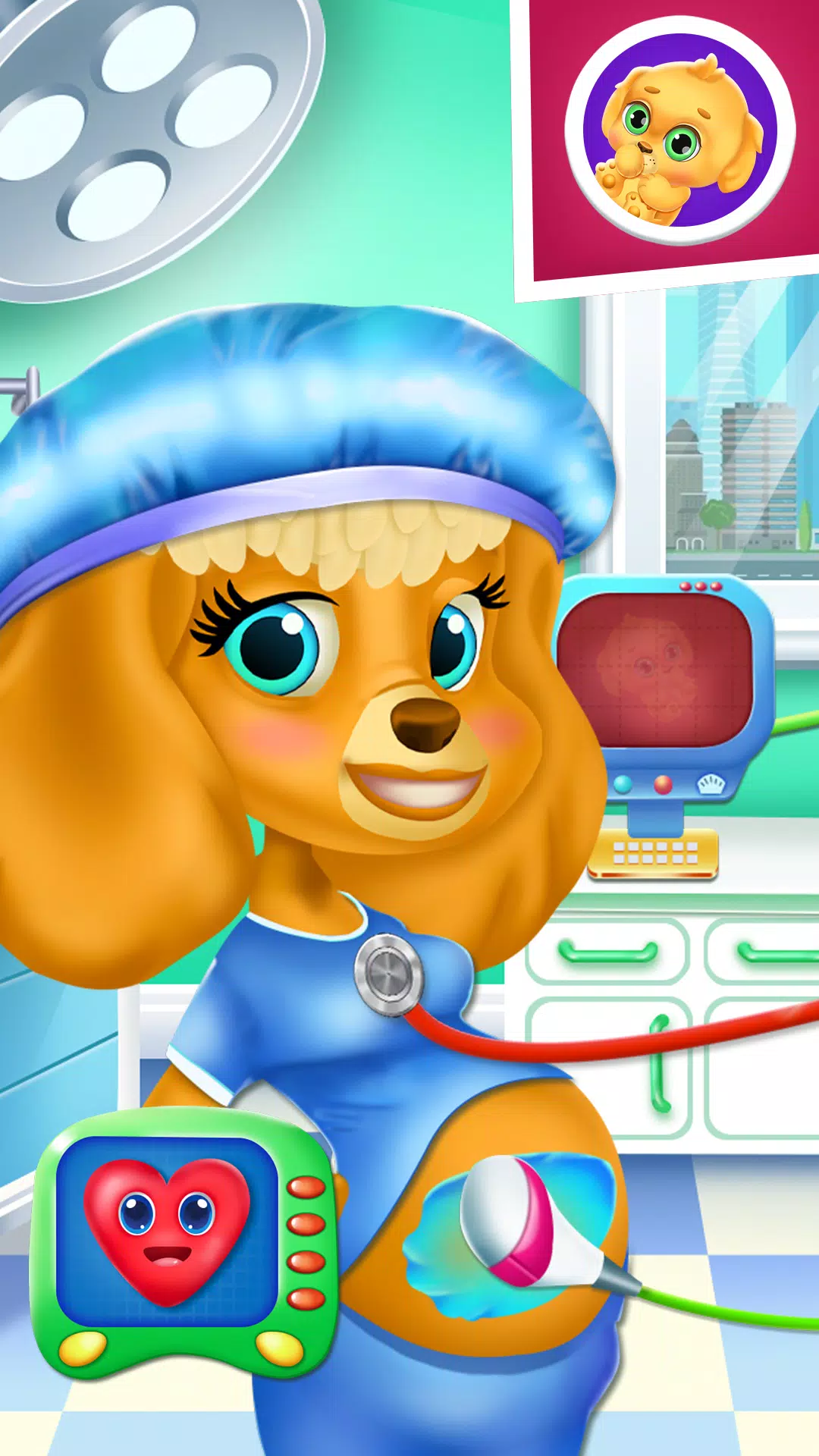 Newborn puppy mom care salon Captura de tela 2