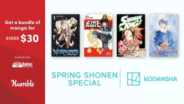 Humble Bundle's Spring Shonen Manga Special: 96 Volumes for $30