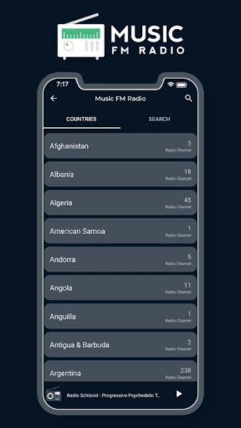 World FM Radio FM Music Player Capture d'écran 4