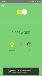 Firesword VPN & Proxy Screenshot 1