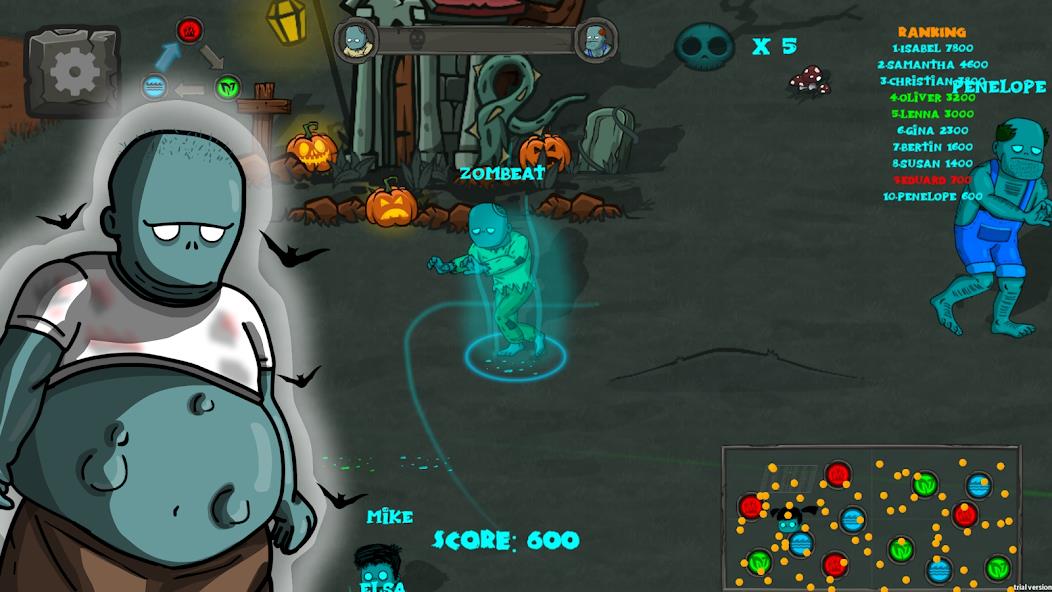 Schermata Zombeat.io - io games zombies Mod 3