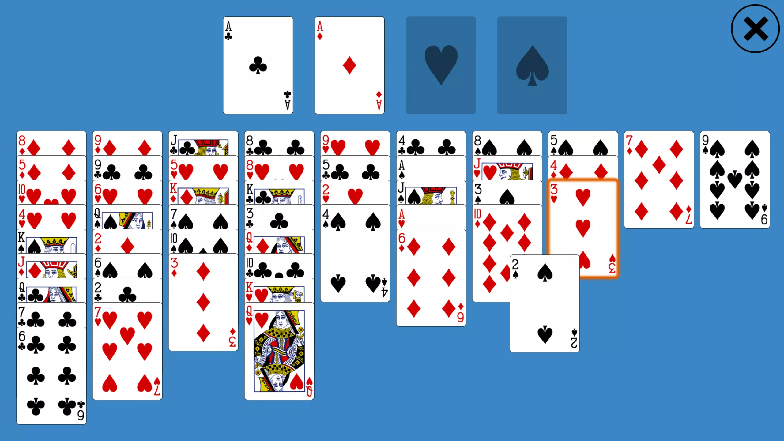 Classic Simple Simon Solitaire स्क्रीनशॉट 2