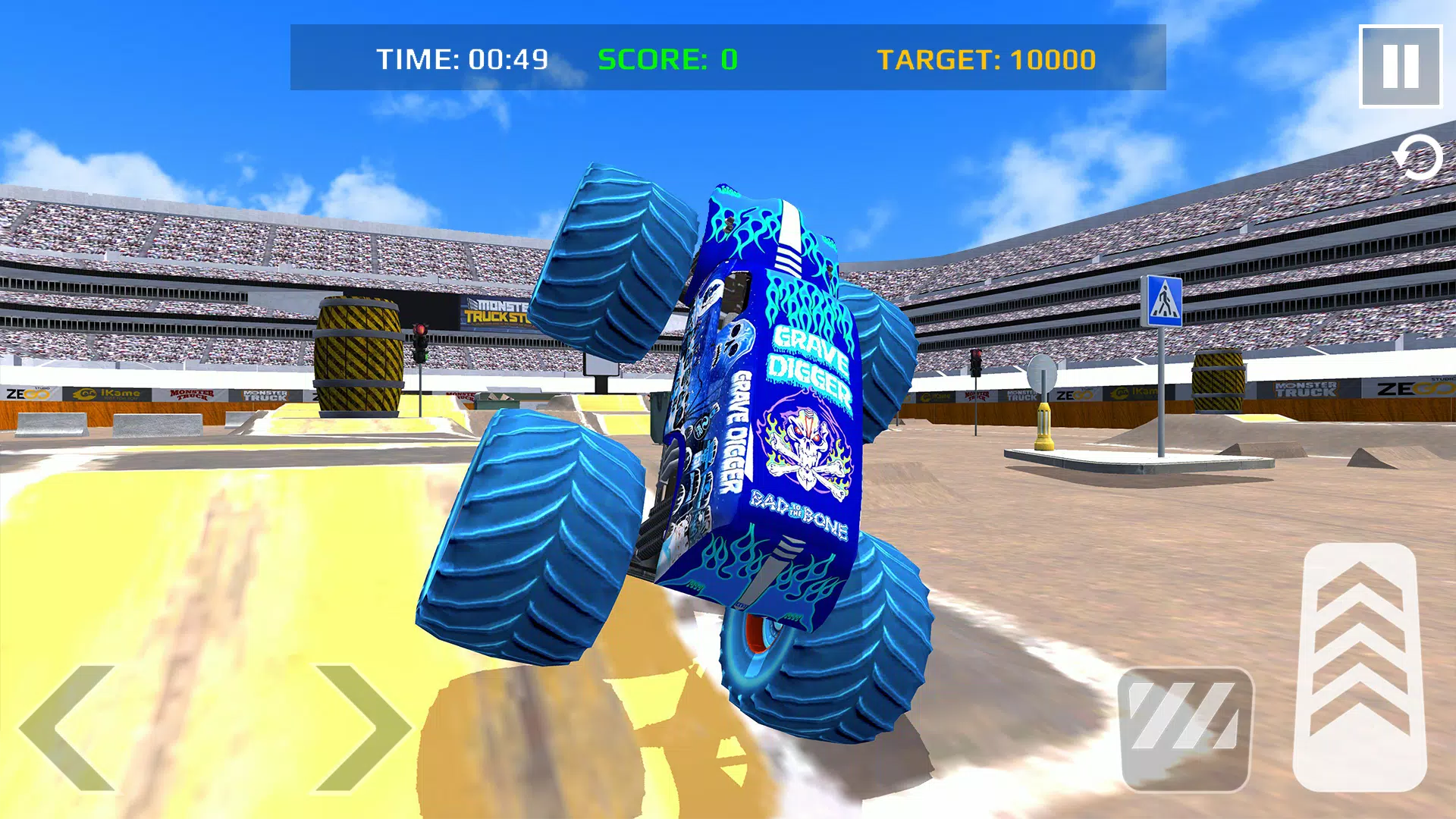 Car Games: Monster Truck Stunt Ekran Görüntüsü 3