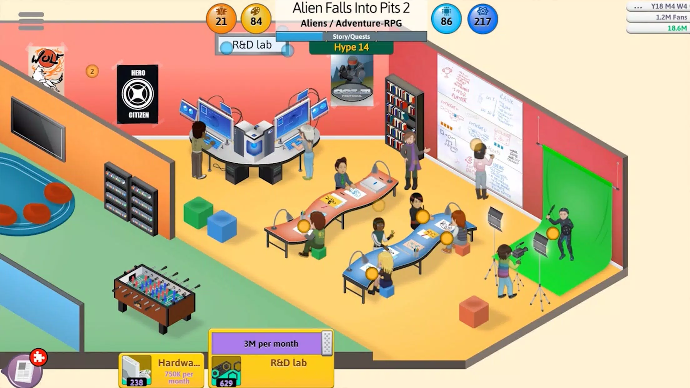 Game Dev Tycoon NETFLIX スクリーンショット 3