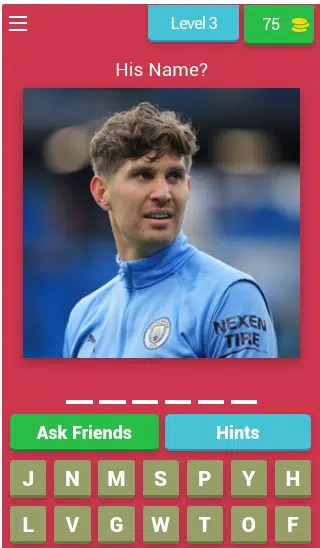 Manchester City Player’s Quiz Screenshot 1