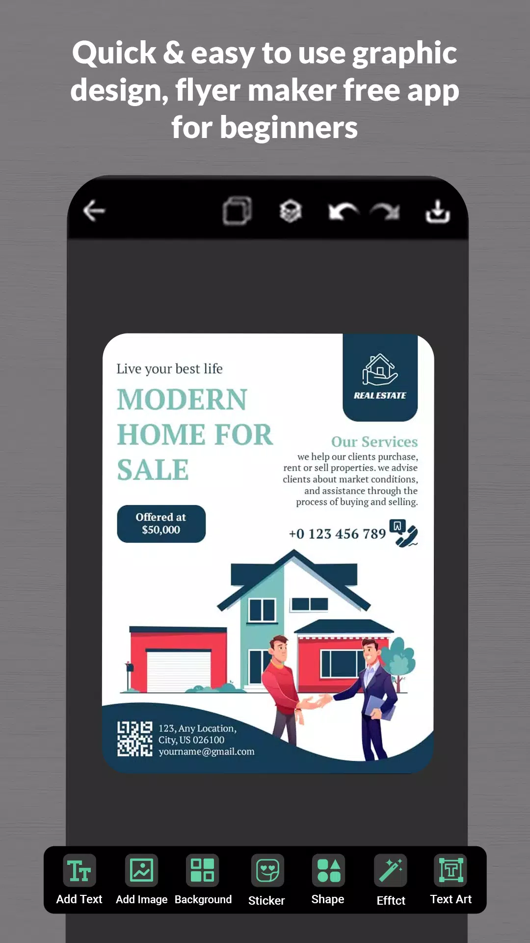 Flyer Maker, Poster Maker Скриншот 3