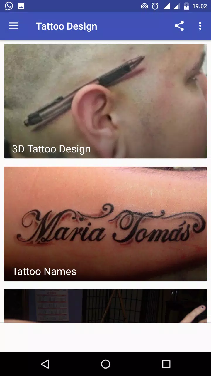 Tattoo Design Captura de tela 2