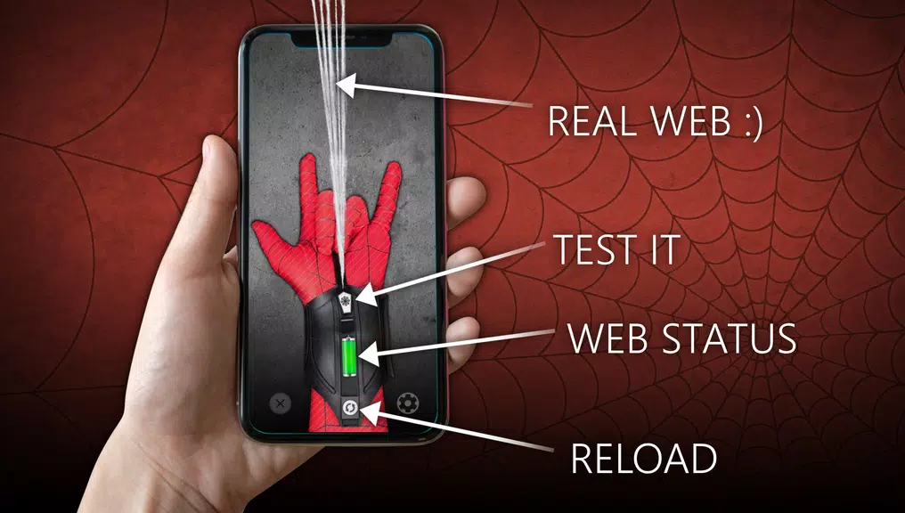 Spider Web Shooter Simulator应用截图第1张