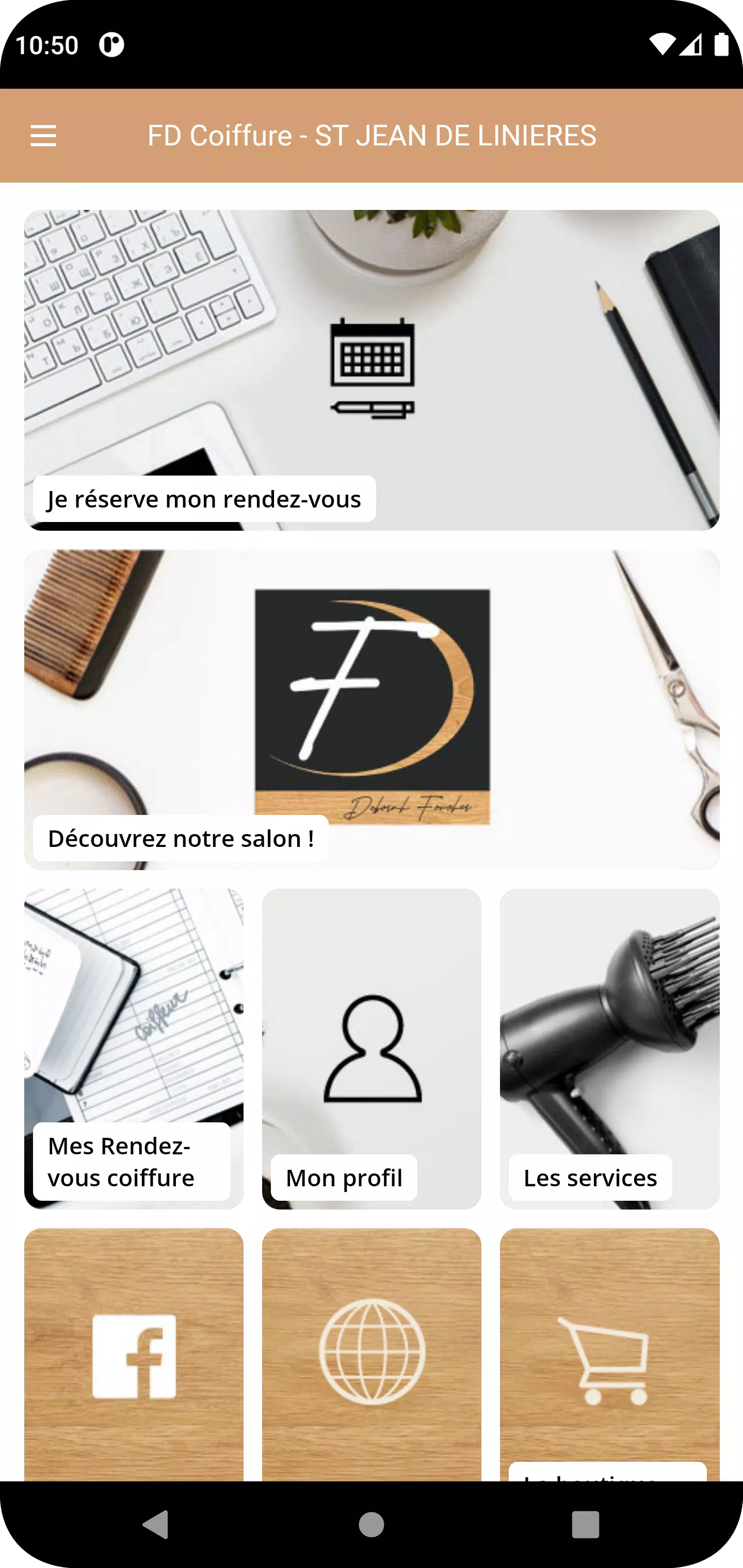 FD Coiffure Captura de pantalla 1
