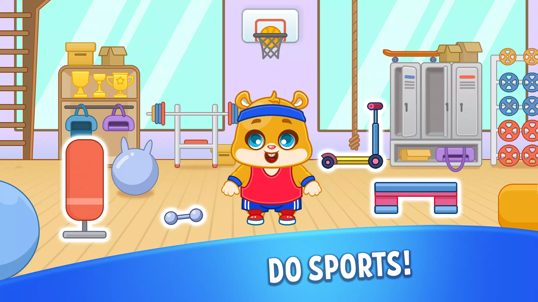 Hamster House: Kids Mini Games ဖန်သားပြင်ဓာတ်ပုံ 4