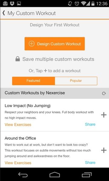 Sworkit Fitness – Workouts Screenshot 1