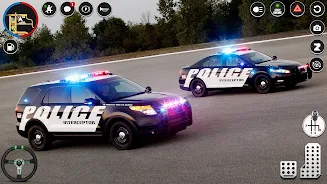 SUV Police Car Chase Cop Games Скриншот 4