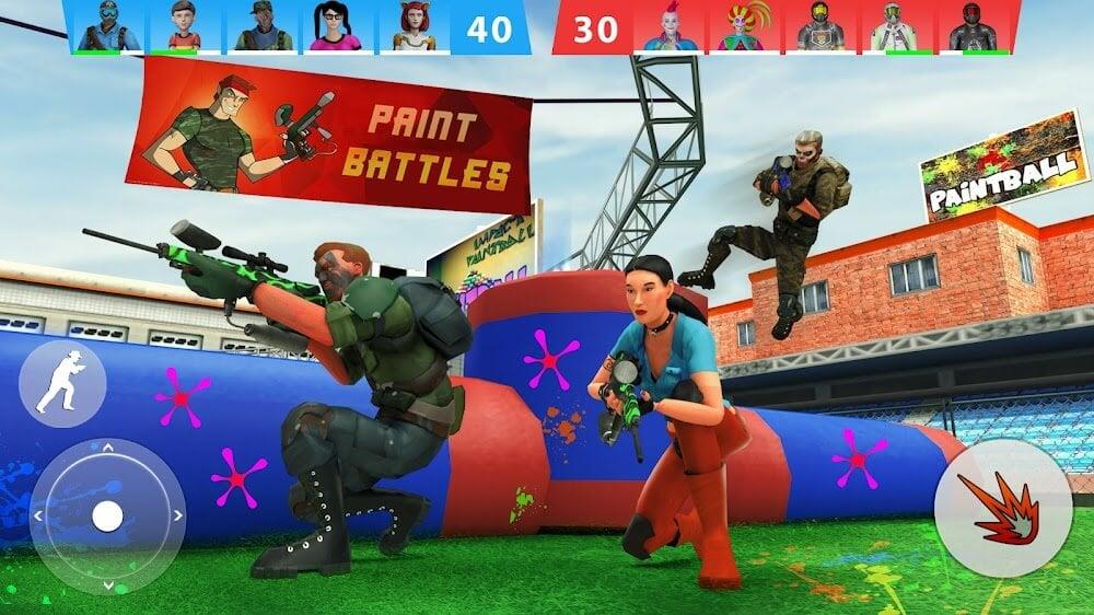 Paintball Shooting Game 3D應用截圖第1張