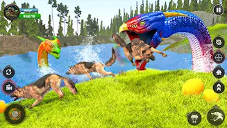 Angry Anaconda Simulator Games ဖန်သားပြင်ဓာတ်ပုံ 4