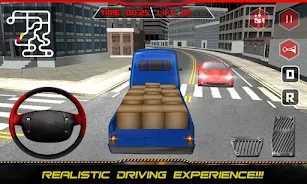 US Driver Transport Truck Game स्क्रीनशॉट 2