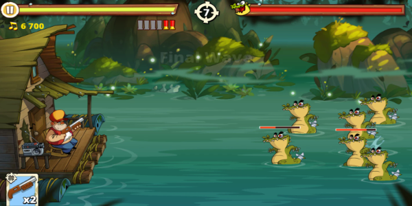 Swamp Attack Скриншот 1
