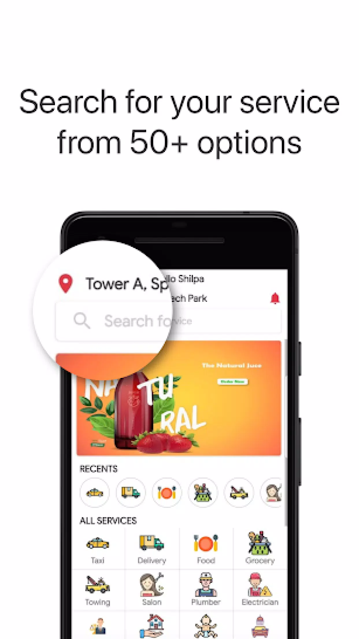 Apporio Super App Скриншот 3