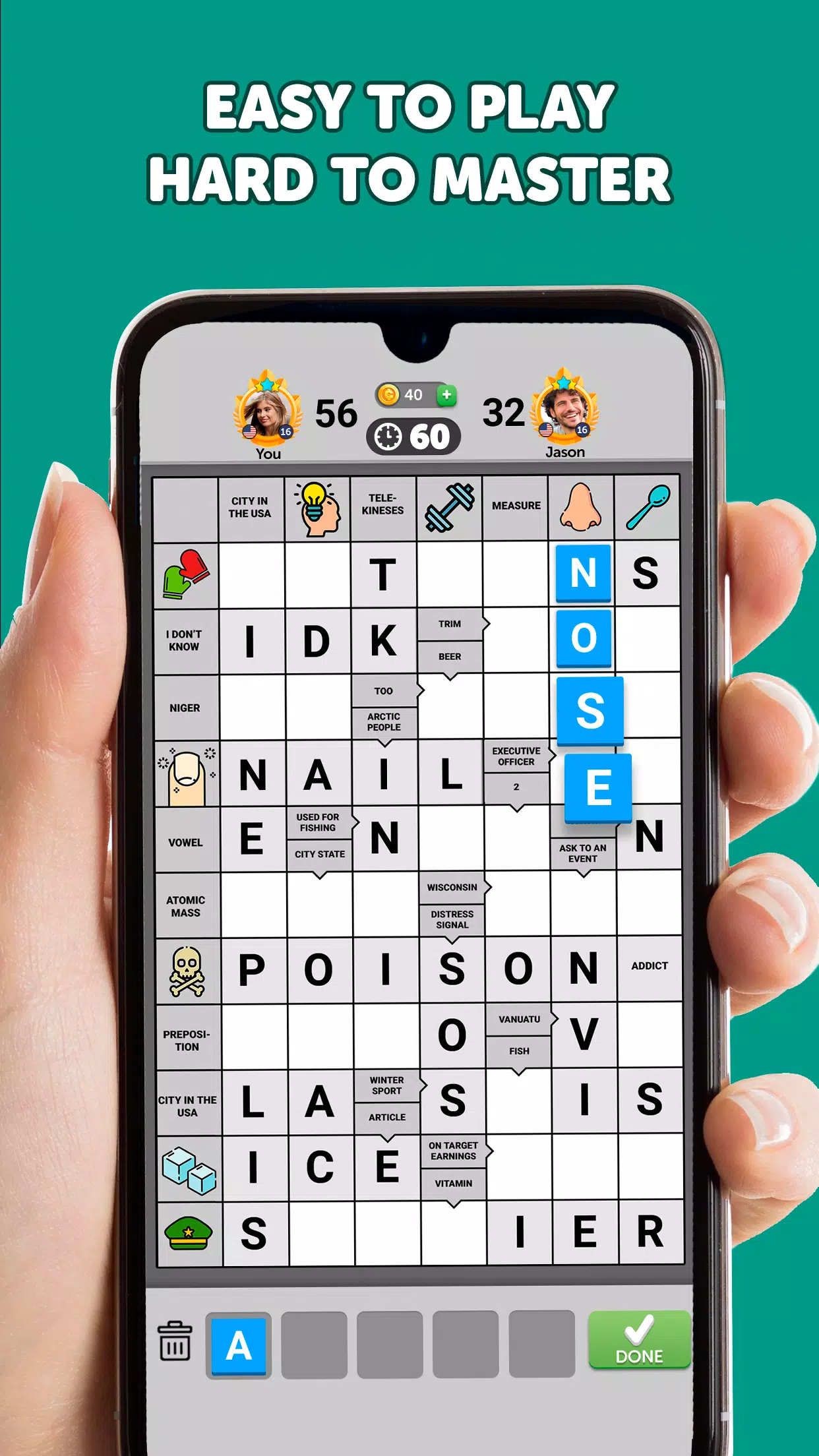 Wordgrams - Crossword & Puzzle Скриншот 2