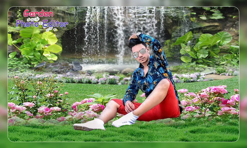 Garden Photo Frame Editor應用截圖第3張