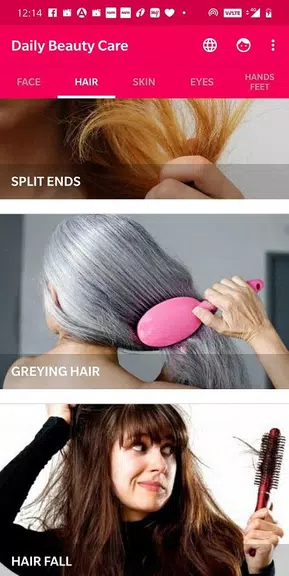 Daily Beauty Care - Skin, Hair Schermafbeelding 2
