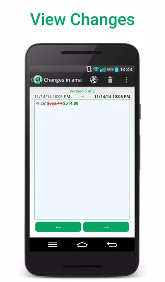Web Alert (Website Monitor) Captura de pantalla 4