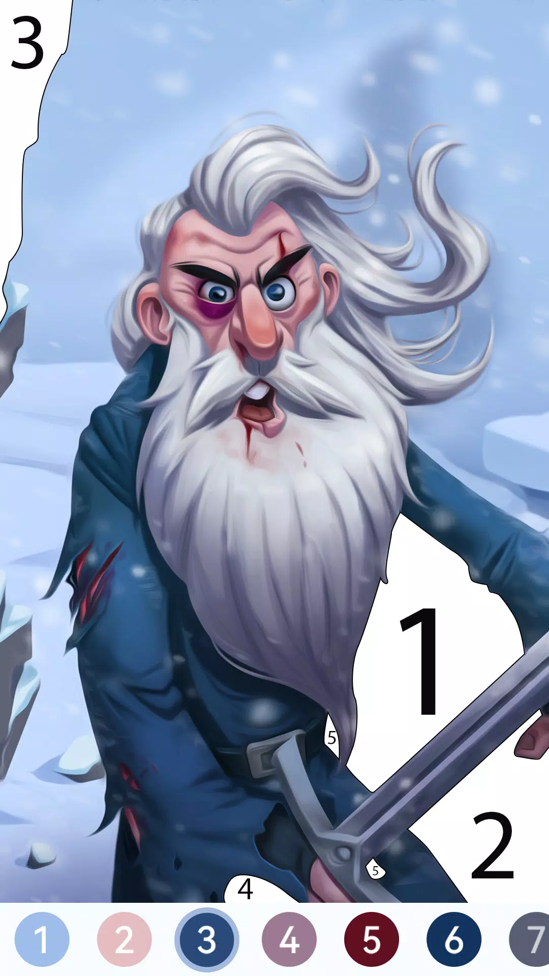 LOTR Color by Number 스크린샷 2