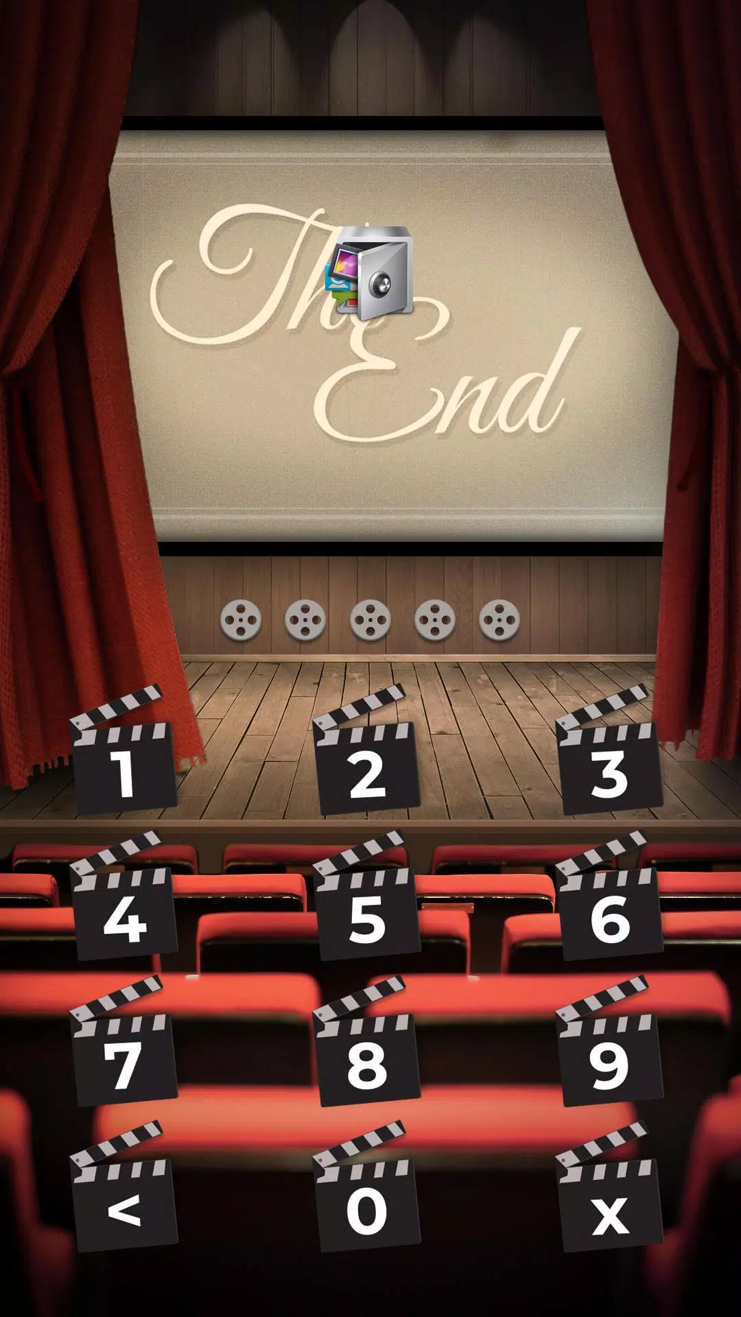 AppLock Live Theme Cinema Скриншот 2