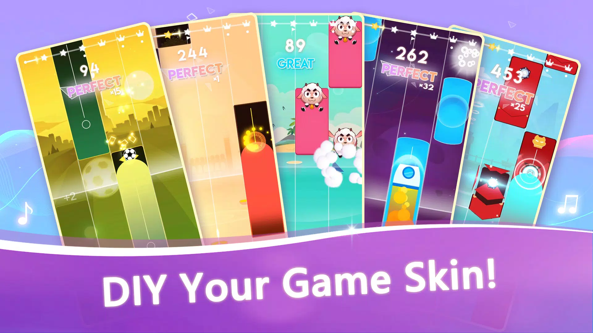 Pop Tiles - Music Piano Скриншот 3