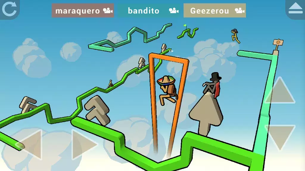 Skyturns: 3D Platform Runner Tangkapan skrin 3