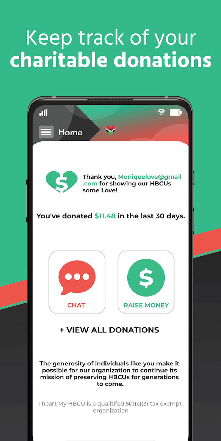 HBCU Fundraising Captura de pantalla 3