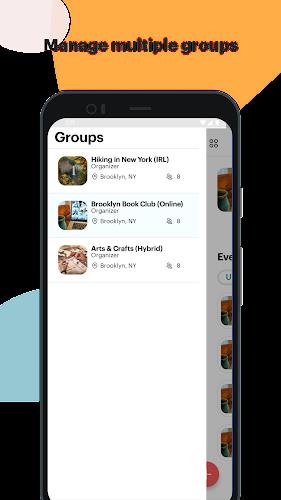 Meetup for Organizers Скриншот 3