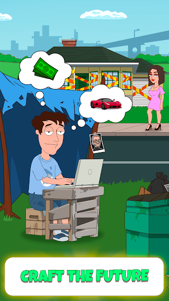 Idle Guy: Life Simulator Mod スクリーンショット 1
