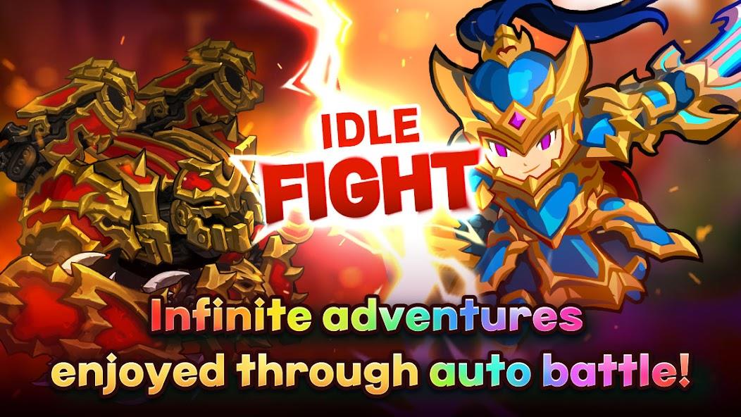 Raid the Dungeon : Idle RPG Mod Tangkapan skrin 2