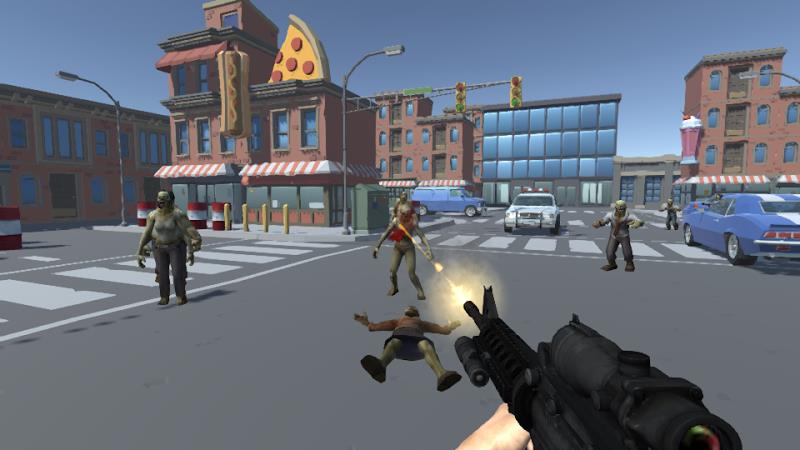 Zombie Shooting 3D Offline Скриншот 4