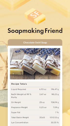 Soapmaking Friend – Soap Calc ภาพหน้าจอ 1
