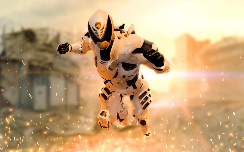 Hero Dino Robot Warrior Battle स्क्रीनशॉट 1