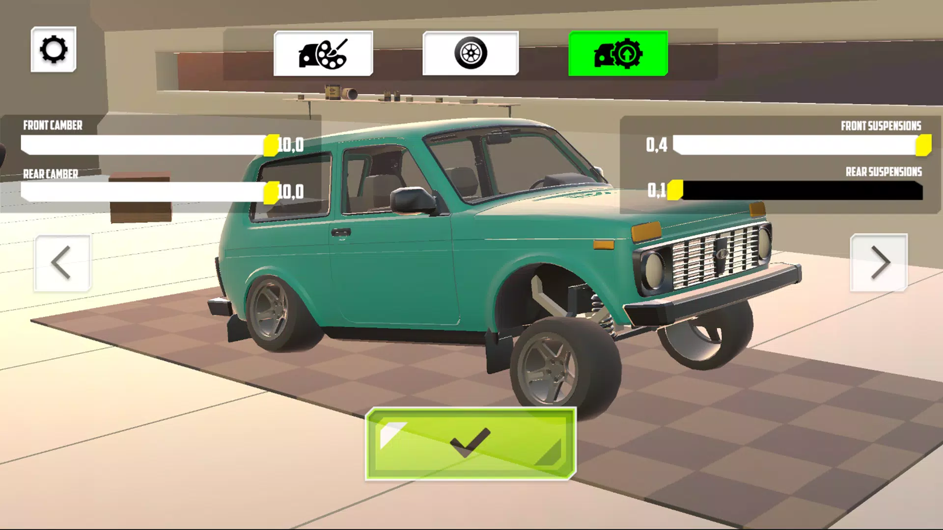 VAZ Russia Car Crash Simulator Скриншот 1